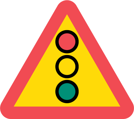 Varning för flerfärgssignal